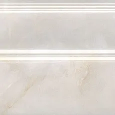 Керамогранит Плинтус Вирджилиано серый обрезной 15x30