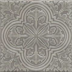 Керама Марацци Декор Kerama Marazzi KMD3STA006BN Фес серый глянцевый серый 