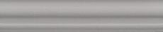 Керамогранит Бордюр Багет Тортона серый 3x15
