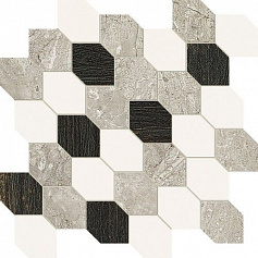 Tubadzin Saint Denis 3 мозаика серый для ванной