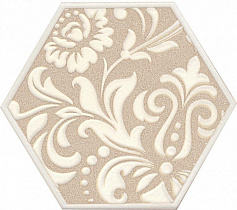 Керама Марацци Декор Лафайет HGD\A290\24001 бежевый для квартиры, для кухни, для ванной, для прихожей, для туалета