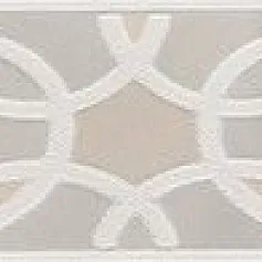 Керамическая плитка Камелия 511 border Перл Вайт glossy 7,5x30