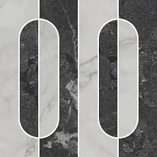 Керамическая плитка Декор kerama marazzi kmd2hid013gr Тубкаль наборный матовый обрезной 30x30