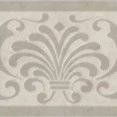 Керамическая плитка Декор Монсанту 1 бежевый светлый 15x40