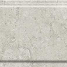 Керамическая плитка Бордюр Карму серый светлый обрезной 12x30