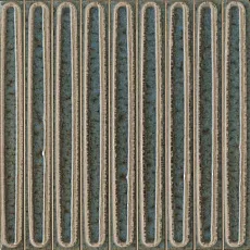 Керамическая плитка Декор kerama marazzi kmd2sob002bn чипсет Далия бирюзовый темный глянцевый 20x20