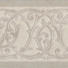 Керамическая плитка Декор Монсанту 3 бежевый светлый 15x40