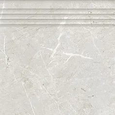 Ступени Керранова Скала Вайт белый 30x60