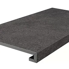 Ступени kerama marazzi km8080g0061rgcf фронтальная клееная Портленд антрацит матовый обрезной 33x80