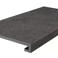 Ступени kerama marazzi km8080g0061rgcf фронтальная клееная Портленд антрацит матовый обрезной 33x80