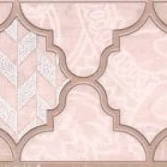 Керамическая плитка Бордюр Фоскари розовый 5,4x25