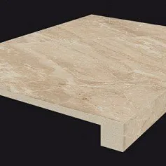 Ступени Портофино Беж Ступ.45 Фронт Шлиф 33x45