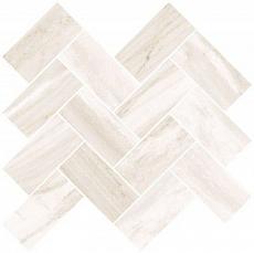 Мозаика palissandro  шеврон кремовый 28x32