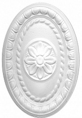 Керама Марацци Декор Петергоф овал белый для ванной