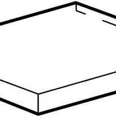 Ступени Двелл off-Вайт scalino angolare sx 33x33
