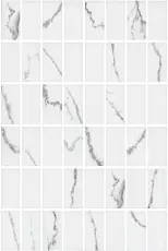 Керамическая плитка Декор kerama marazzi mm8380 Мираколи мозаичный белый глянцевый 20x30