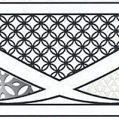 Керамическая плитка Бордюр Руаяль hgd\b314\13000r 7,2x30