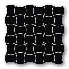 Tubadzin Bond street 1 мозаика чёрный для ванной