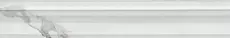 Керамическая плитка Бордюр kerama marazzi blc038r Багет Коррер белый глянцевый обрезной 5x30