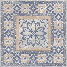 Керама Марацци Вставка Бромли серый серый для офиса, для гостиной, для прихожей