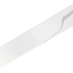 Ступени Италон Стелларис Статуарио Уайт угловая левая 620070002630 белый 33x160