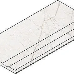 Керамогранит ПУР БОРТИК 30x60 С ВЫЕМКОЙ ЗАКРУГЛЁНН 30x60