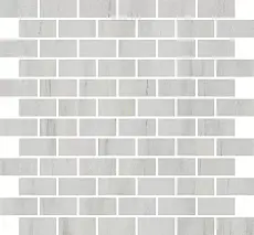 Керамическая плитка Декор kerama marazzi mm13119t Белем серый светлый мозаичный глянцевый 30x32