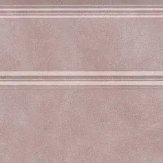 Керамическая плитка Плинтус Марсо розовый обрезной 15x30