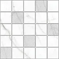 Мозаика Блэк Энд Вайт/ black & white Вайт 30,7x30,7