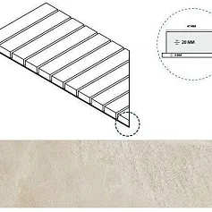 Керамогранит уайт решётка стрим 20 лев 25x60
