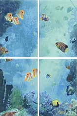 Керама Марацци Панно Маронти сиреневый для ванной, для туалета