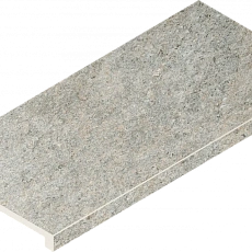 Ступени Италон Магма/ magma Сильвер Фронтальная 620070002947 Серый 33x60