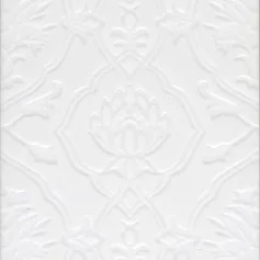 Керамическая плитка Альвао структура белый 20x50