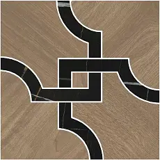 Керамическая плитка Декор kerama marazzi id133 Монтиони наборный матовый 1 30x30