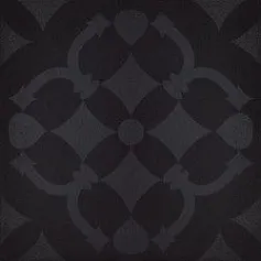 Керамогранит la Дива черный тюльпан 45x45