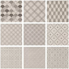 Керамогранит kerama marazzi sg1575n Карнаби-стрит орнамент бежевый 20x20