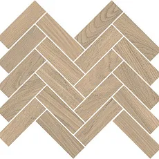 Керамическая плитка Декор kerama marazzi t042\sg5264 Монтиони мозаичный бежевый темный матовый 34x35.5