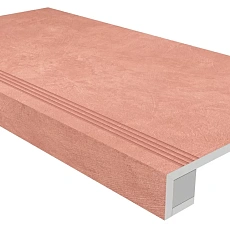 Ступени Комплект estima sr05 Спектрум/ spectrum salmon (33x120 Непол. Прямоугол. Бортик С Насечками + Подступенок 14,5x120) 33x120