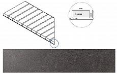 Керамогранит КАРБОН РЕШЁТКА СТРИМ 20 ЛЕВ 25x60