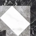 Керамогранит Блэк Энд Вайт/ black & white Вайт t01-cut 10x10