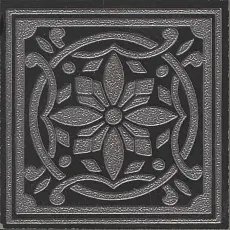 Керамическая плитка Вставка kerama marazzi os\a345\sg618420r Тьеполо 3 матовый обрезной 9.6x9.6