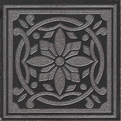 Керамическая плитка Вставка kerama marazzi os\a345\sg618420r Тьеполо 3 матовый обрезной 9.6x9.6