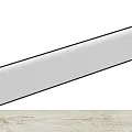 Керамогранит Айконик/ iconic Вайт Плинтус 7.2x80