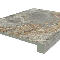 Ступени Верона/ verona Серый Ступ.90 Фронт 33x90