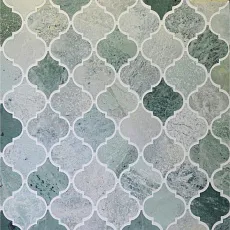 Мозаика rovena green 25x33.5