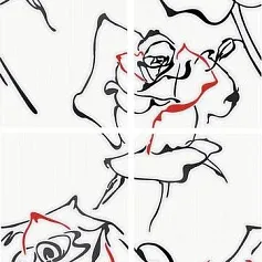 Керамическая плитка Сплендида rosa 1c 40,2x101