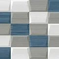 Керамическая плитка Диана mosaico 1c 20,1x50,5