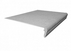 Керама Марацци Ступень фронтальная Аллея серый светлый серый для дома, для офиса, для улицы, для крыльца