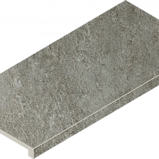 Ступени Италон Магма/ magma Фог Фронтальная 620070002948 Серый 33x60