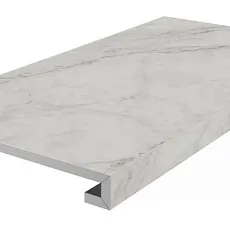 Ступени kerama marazzi km6060g0321rgcf фронтальная клееная Тубкаль белый матовый обрезной 33x60